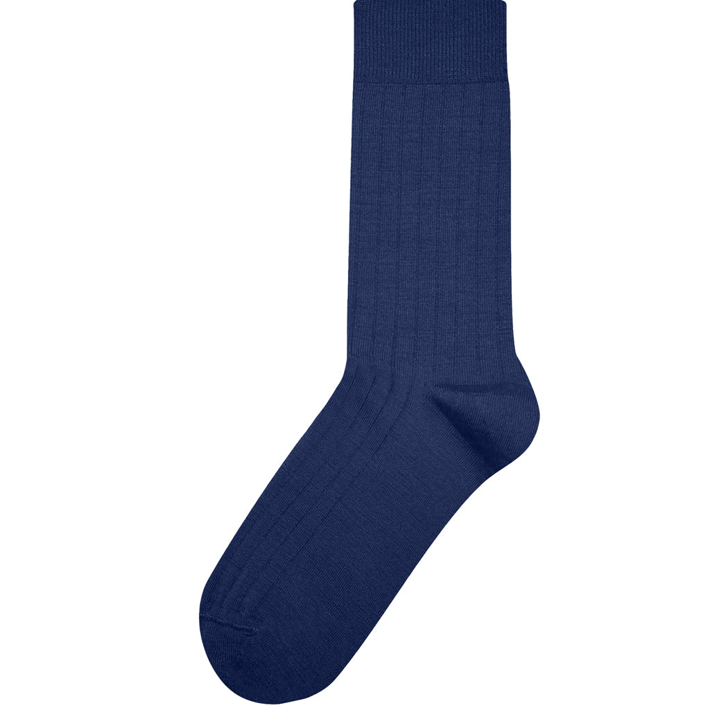Merino Wool Socks - Navy