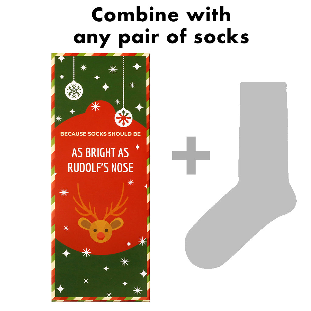 Season's Greetings Socks Card - Greeting Card